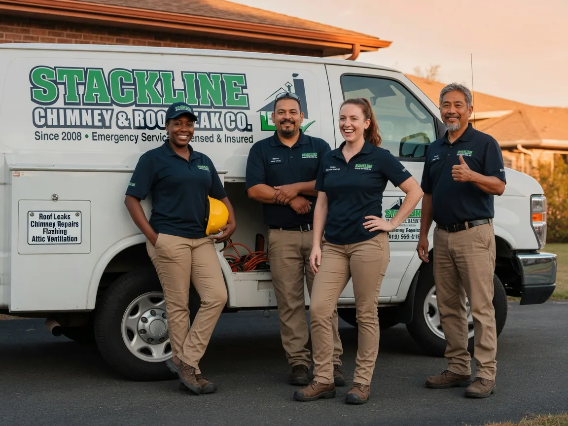 Chimney flashing repair company in Chauncey, WV
